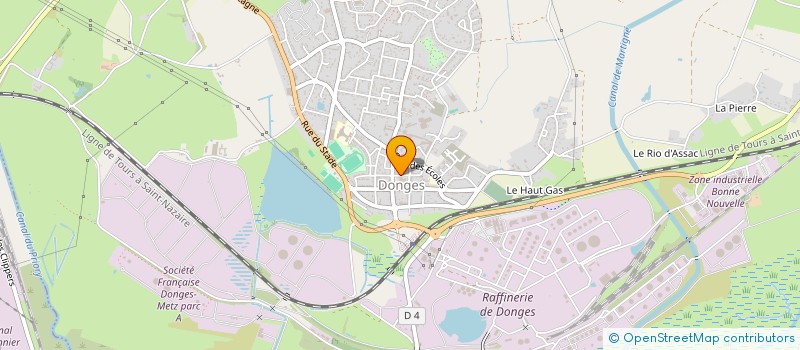 localisation de l'entreprise MONSIEUR EDDIE MAYER  DONGES