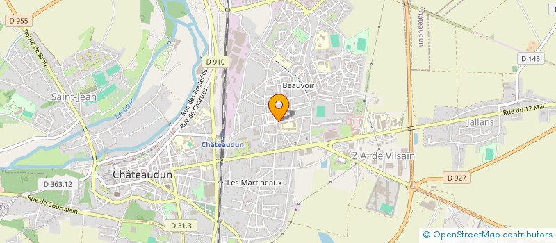 localisation de l'entreprise MONSIEUR EDDIE MONTPEYROUX à CHATEAUDUN