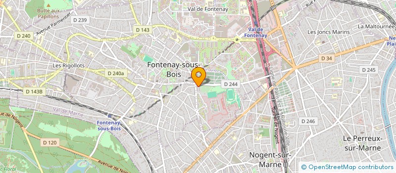 localisation de l'entreprise MONSIEUR EDDIE OLINY à FONTENAY-SOUS-BOIS