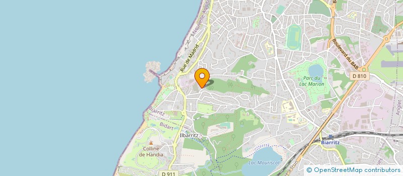 localisation de l'entreprise MONSIEUR EDDIE PARTHENAY à BIARRITZ