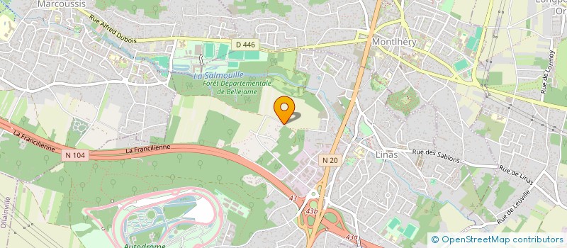 localisation de l'entreprise MONSIEUR EDDIE ROBERT à BRETIGNY-SUR-ORGE