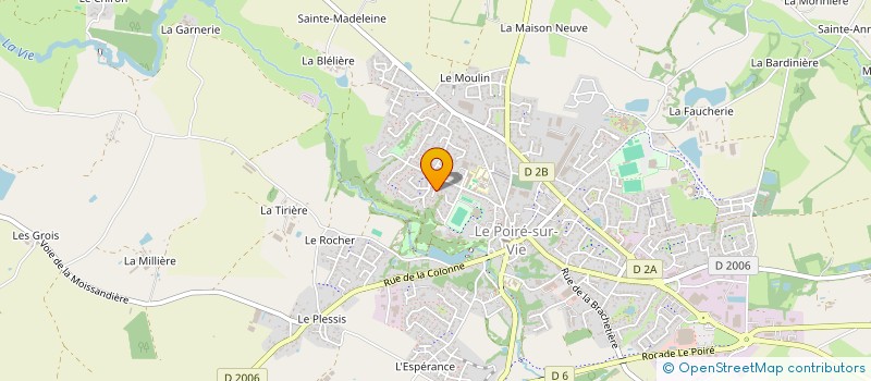 localisation de l'entreprise MONSIEUR EDDIE ROY à LE POIRE-SUR-VIE