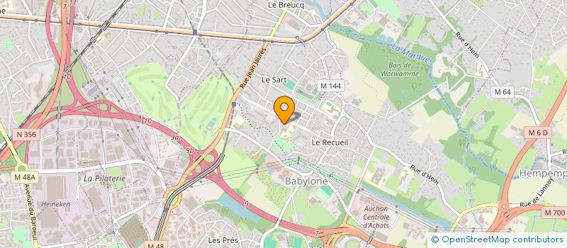 localisation de l'entreprise MONSIEUR EDDIE VANCOMPERNOLLE  VILLENEUVE-D'ASCQ