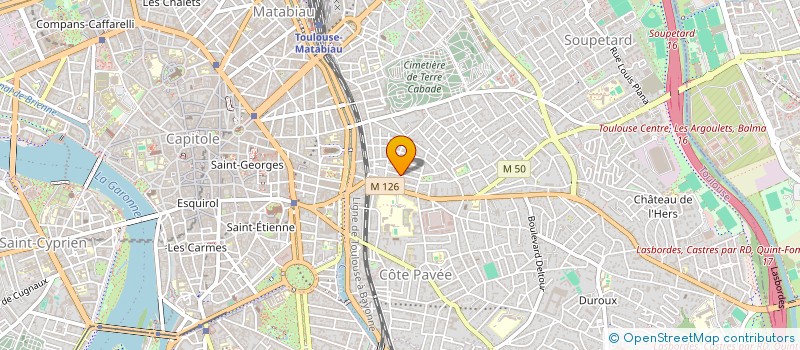 localisation de l'entreprise MONSIEUR EDDO MUSTELIER CLARK à TOULOUSE