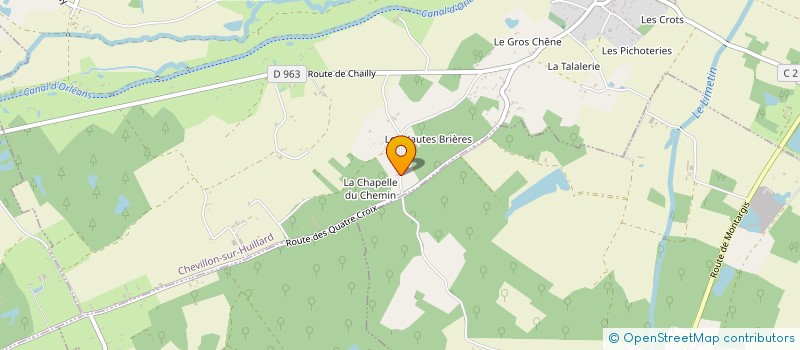 localisation de l'entreprise MONSIEUR EDDY-ALLAN TARLET à CHEVILLON-SUR-HUILLARD