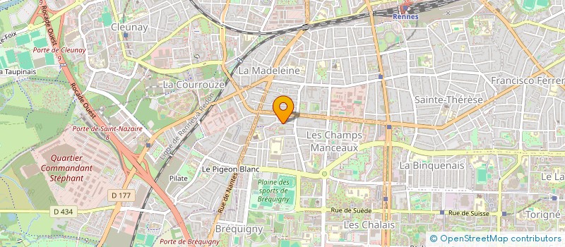 localisation de l'entreprise MONSIEUR EDDY ANDRE JEAN POUPPEVILLE  RENNES