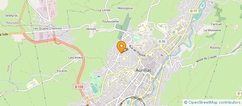 localisation de l'entreprise MONSIEUR EDDY ANTUNES-DA-SILVA à AURILLAC