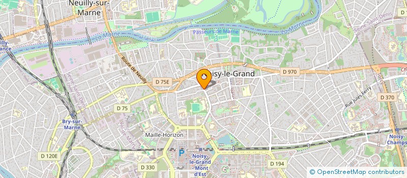 localisation de l'entreprise MONSIEUR EDDY ARNOLIN  NOISY-LE-GRAND