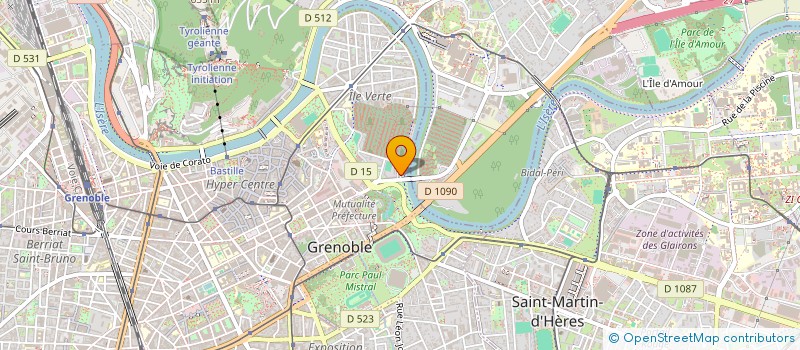 localisation de l'entreprise MONSIEUR EDDY BALDUCCI à GRENOBLE