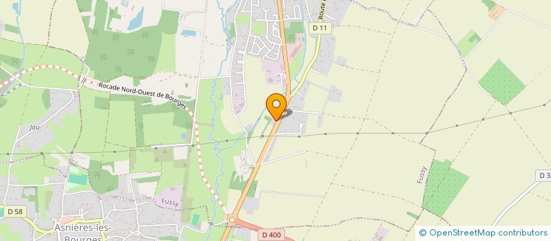 localisation de l'entreprise MONSIEUR EDDY BALLERAT  FUSSY