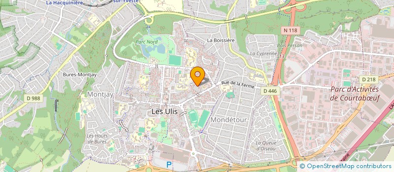 localisation de l'entreprise MONSIEUR EDDY BANGALA  LES ULIS