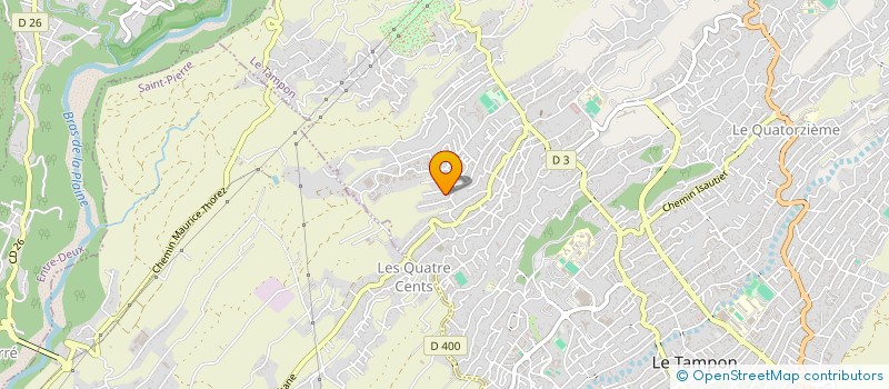 localisation de l'entreprise MONSIEUR EDDY BARDEUR  LE TAMPON