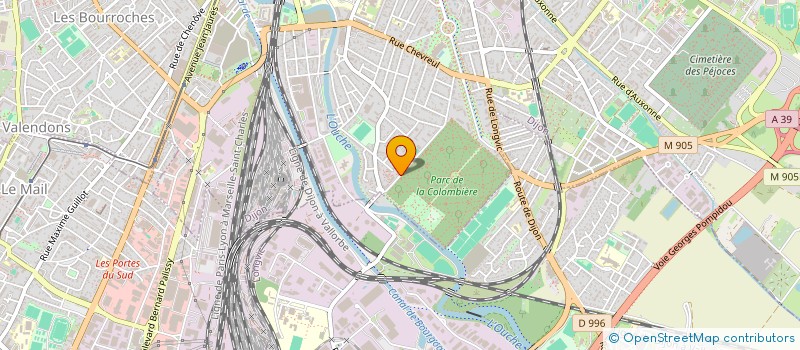 localisation de l'entreprise MONSIEUR EDDY BEN MILOUD  DIJON