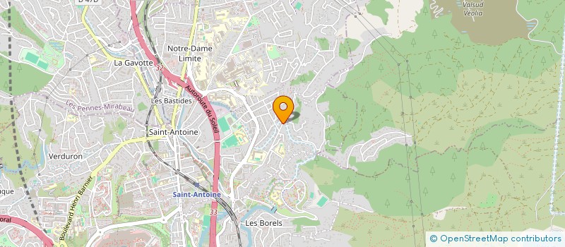 localisation de l'entreprise MONSIEUR EDDY BENENTE à MARSEILLE