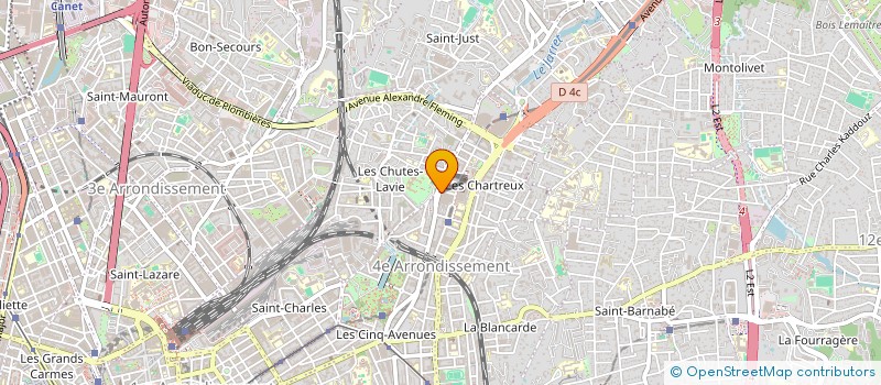 localisation de l'entreprise MONSIEUR EDDY BENMAA à MARSEILLE