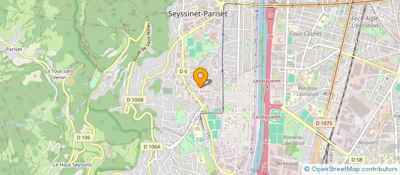 localisation de l'entreprise MONSIEUR EDDY BENTRAIFA à SEYSSINET-PARISET