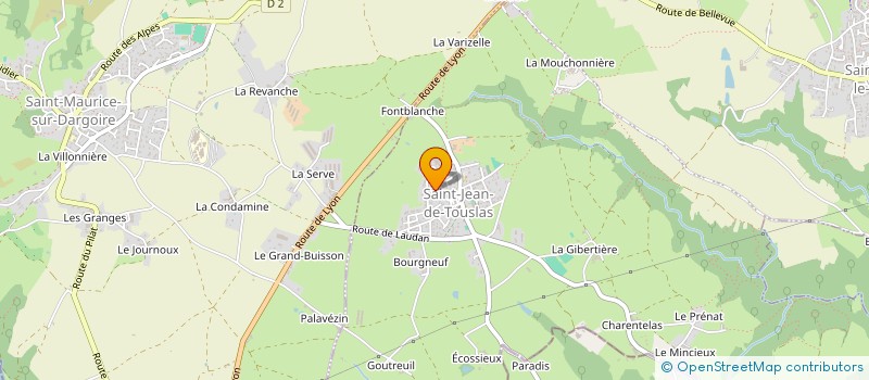 localisation de l'entreprise MONSIEUR EDDY BERTHILLON à BEAUVALLON