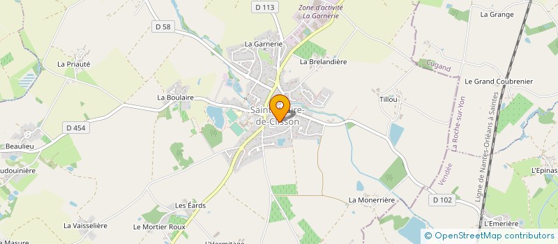 localisation de l'entreprise MONSIEUR EDDY BINESSE  SAINT-HILAIRE-DE-CLISSON