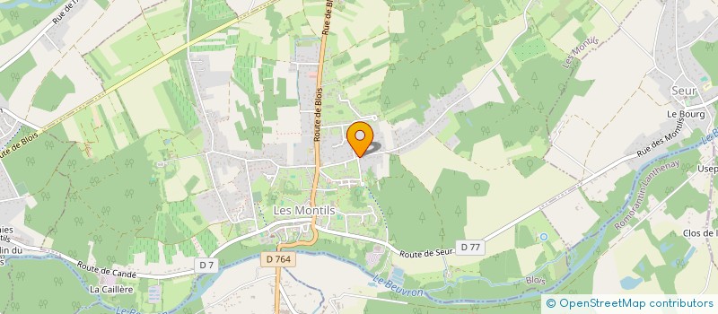 localisation de l'entreprise MONSIEUR EDDY BLATRIX  LES MONTILS