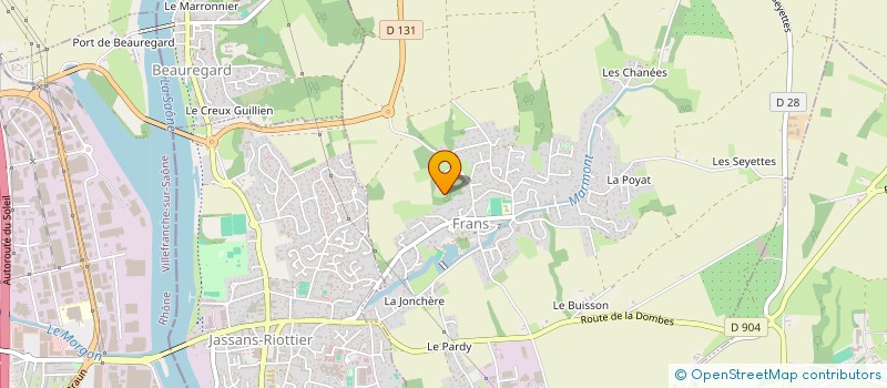 localisation de l'entreprise MONSIEUR EDDY BOLLAND à FRANS