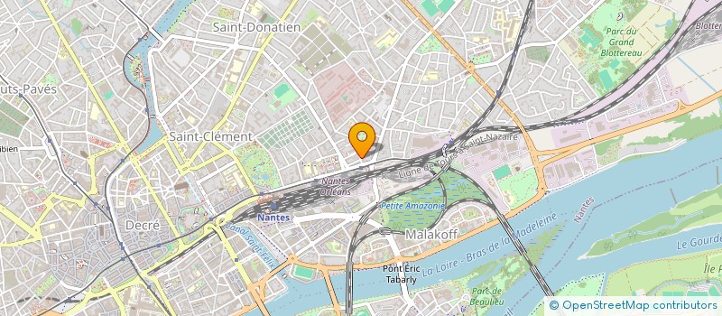 localisation de l'entreprise MONSIEUR EDDY BROSSIER à NANTES