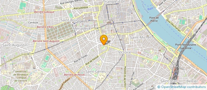 localisation de l'entreprise MONSIEUR EDDY BRUN à BORDEAUX