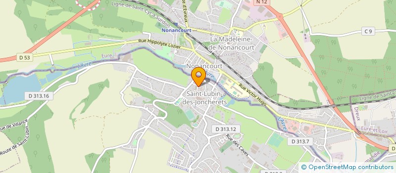 localisation de l'entreprise MONSIEUR EDDY BRUNET à SAINT-LUBIN-DES-JONCHERETS