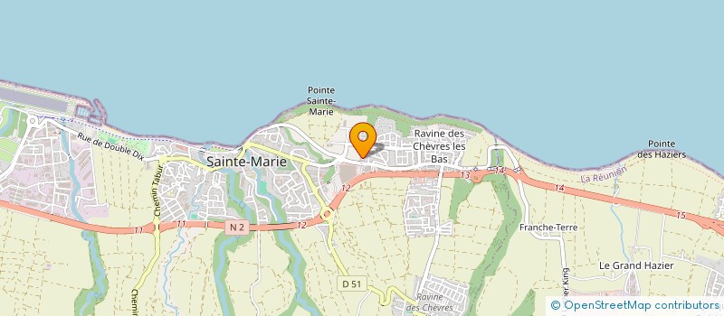 localisation de l'entreprise MONSIEUR EDDY CAMATCHY à SAINTE-MARIE