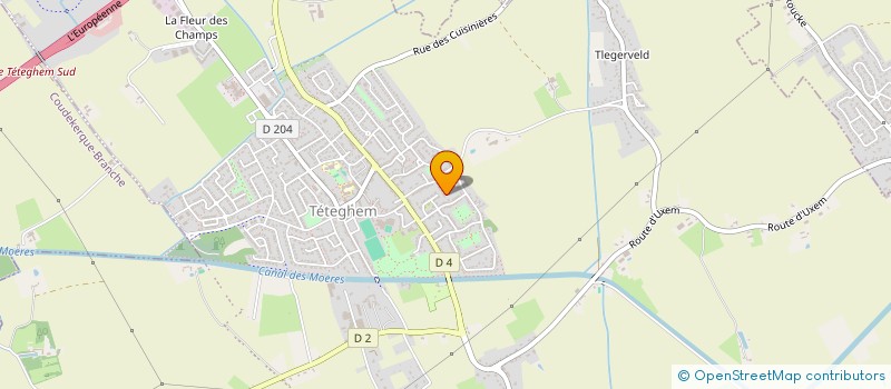 localisation de l'entreprise MONSIEUR EDDY CANOEN  TETEGHEM-COUDEKERQUE-VILLAGE