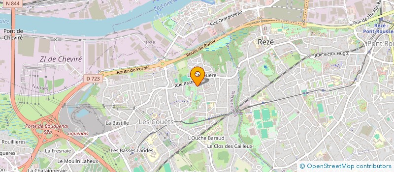 localisation de l'entreprise MONSIEUR EDDY CAPRON  BOUGUENAIS