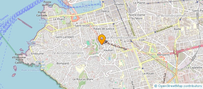 localisation de l'entreprise MONSIEUR EDDY CESARONI à MARSEILLE