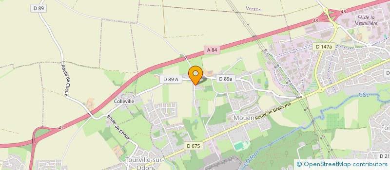 localisation de l'entreprise MONSIEUR EDDY CHARBAUT  MOUEN