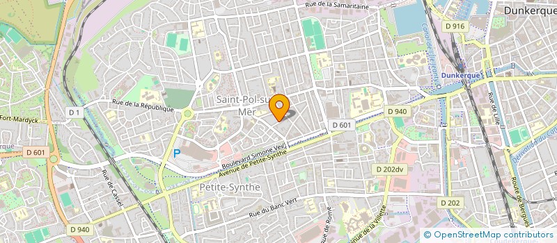 localisation de l'entreprise MONSIEUR EDDY CONDETTE à DUNKERQUE