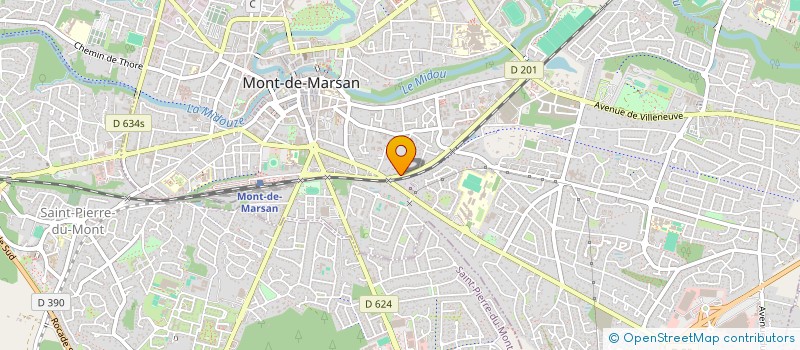 localisation de l'entreprise MONSIEUR EDDY CORNAGGIA  MONT-DE-MARSAN