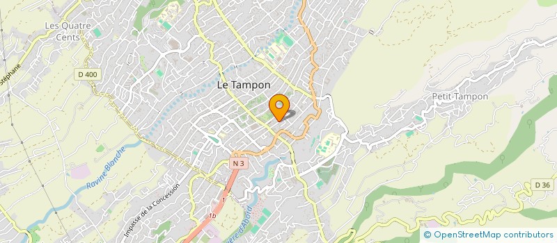 localisation de l'entreprise MONSIEUR EDDY CUVELIER à LE TAMPON