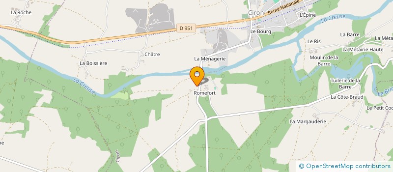 localisation de l'entreprise MONSIEUR EDDY DAVID à CIRON