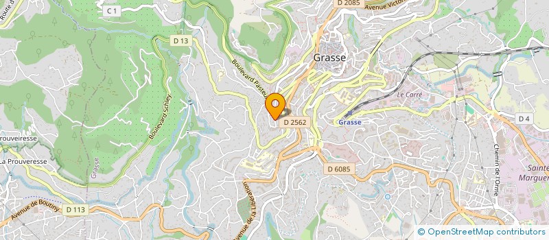 localisation de l'entreprise MONSIEUR EDDY DEBRABANT à GRASSE