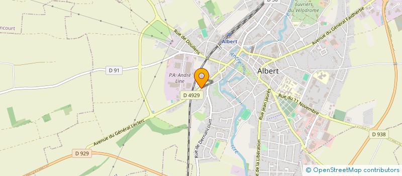 localisation de l'entreprise MONSIEUR EDDY DEKER  ALBERT