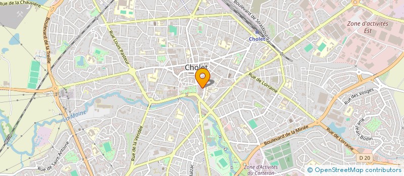 localisation de l'entreprise MONSIEUR EDDY DELAUNE à CHOLET