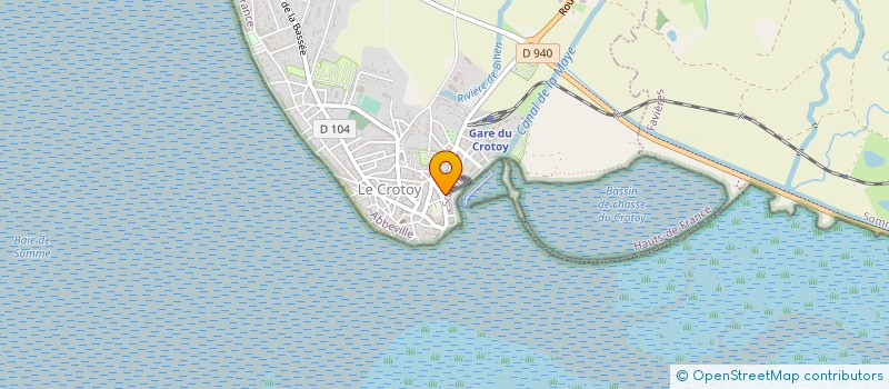 localisation de l'entreprise MONSIEUR EDDY DELAUTRE à LE CROTOY