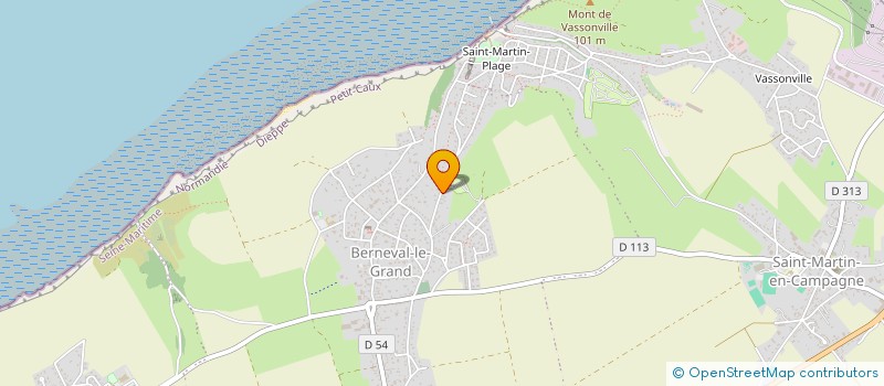 localisation de l'entreprise MONSIEUR EDDY DHANEUS à PETIT-CAUX