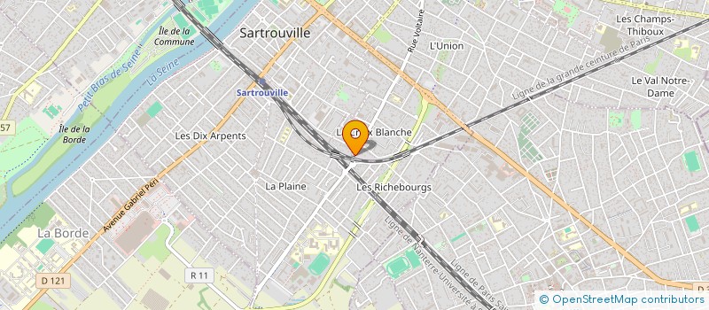 localisation de l'entreprise MONSIEUR EDDY DISSOUS à SARTROUVILLE