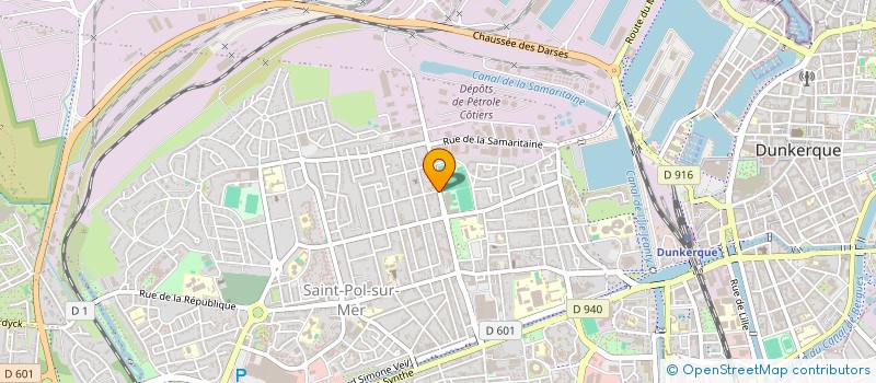 localisation de l'entreprise MONSIEUR EDDY DUBAELLE à DUNKERQUE