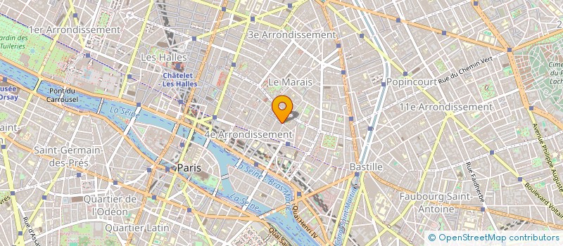 localisation de l'entreprise MONSIEUR EDDY DUBOIS  PARIS