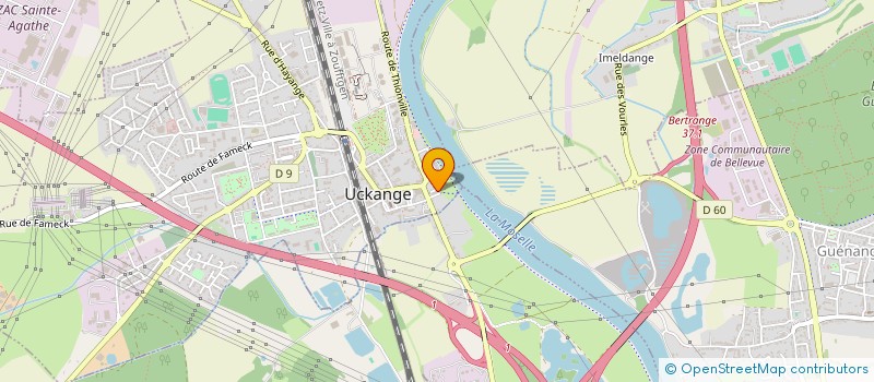 localisation de l'entreprise MONSIEUR EDDY DUBOIS  UCKANGE