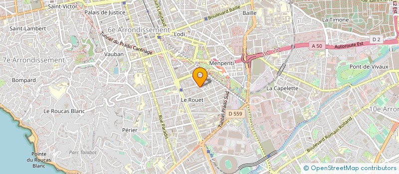 localisation de l'entreprise MONSIEUR EDDY DUCLUS à MARSEILLE