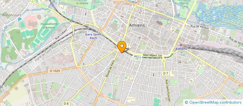 localisation de l'entreprise MONSIEUR EDDY DUVAL à AMIENS