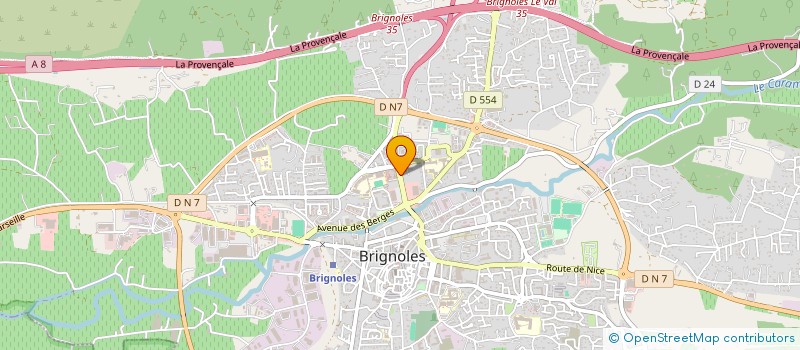 localisation de l'entreprise MONSIEUR EDDY ELAROUTI  ROUGIERS