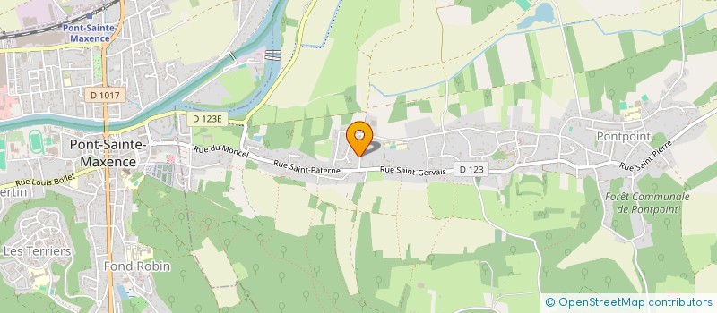 localisation de l'entreprise MONSIEUR EDDY FERLAY  LACROIX-SAINT-OUEN