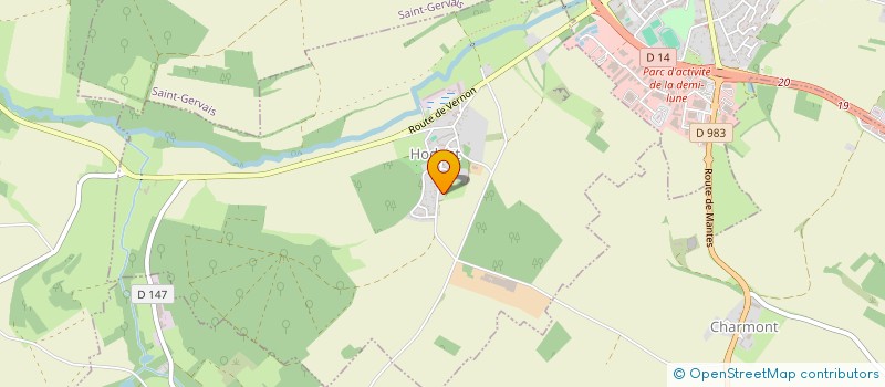 localisation de l'entreprise MONSIEUR EDDY FERRY  HODENT